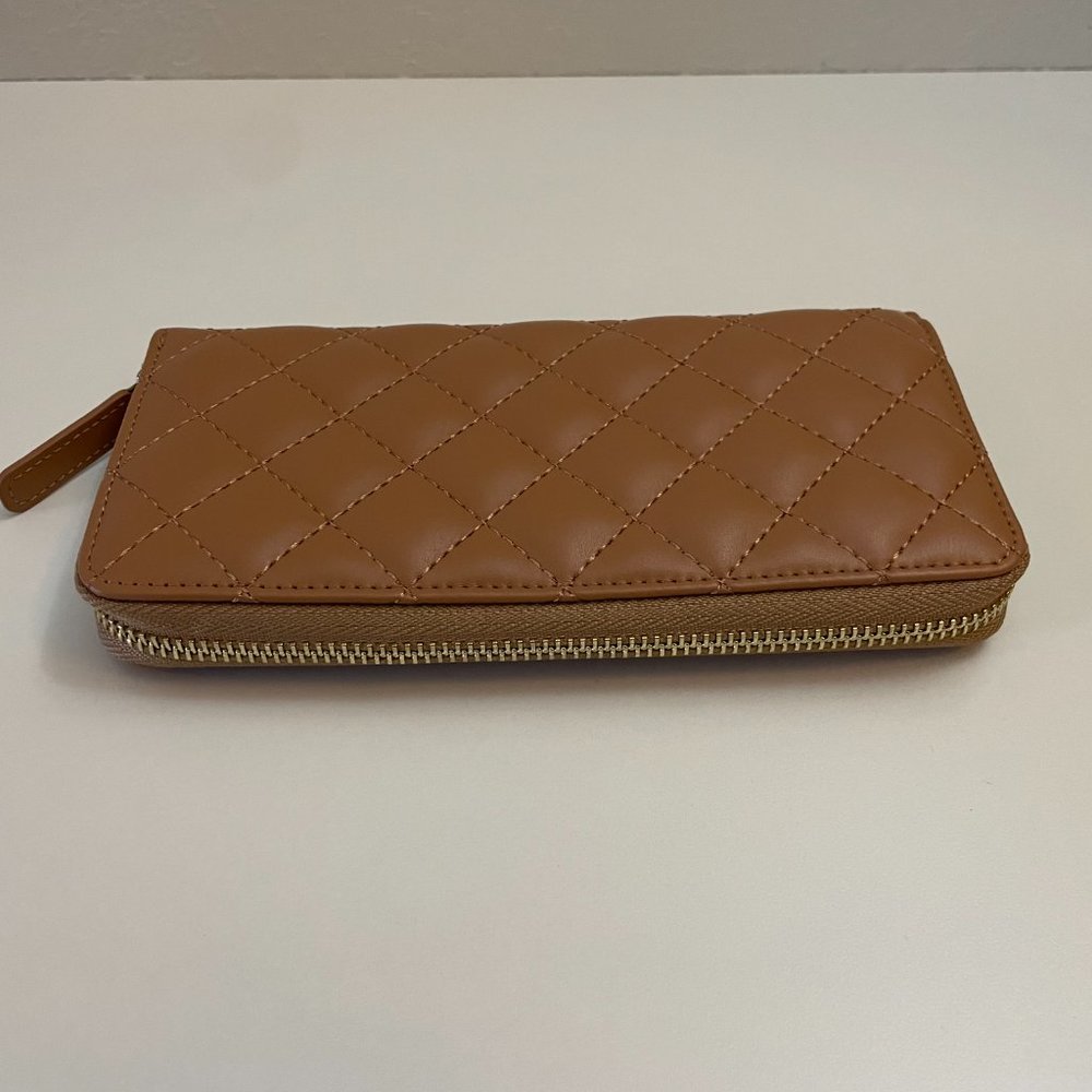KC Jagger Leather Wallet COGNAC New in Package - Picture 5 of 10